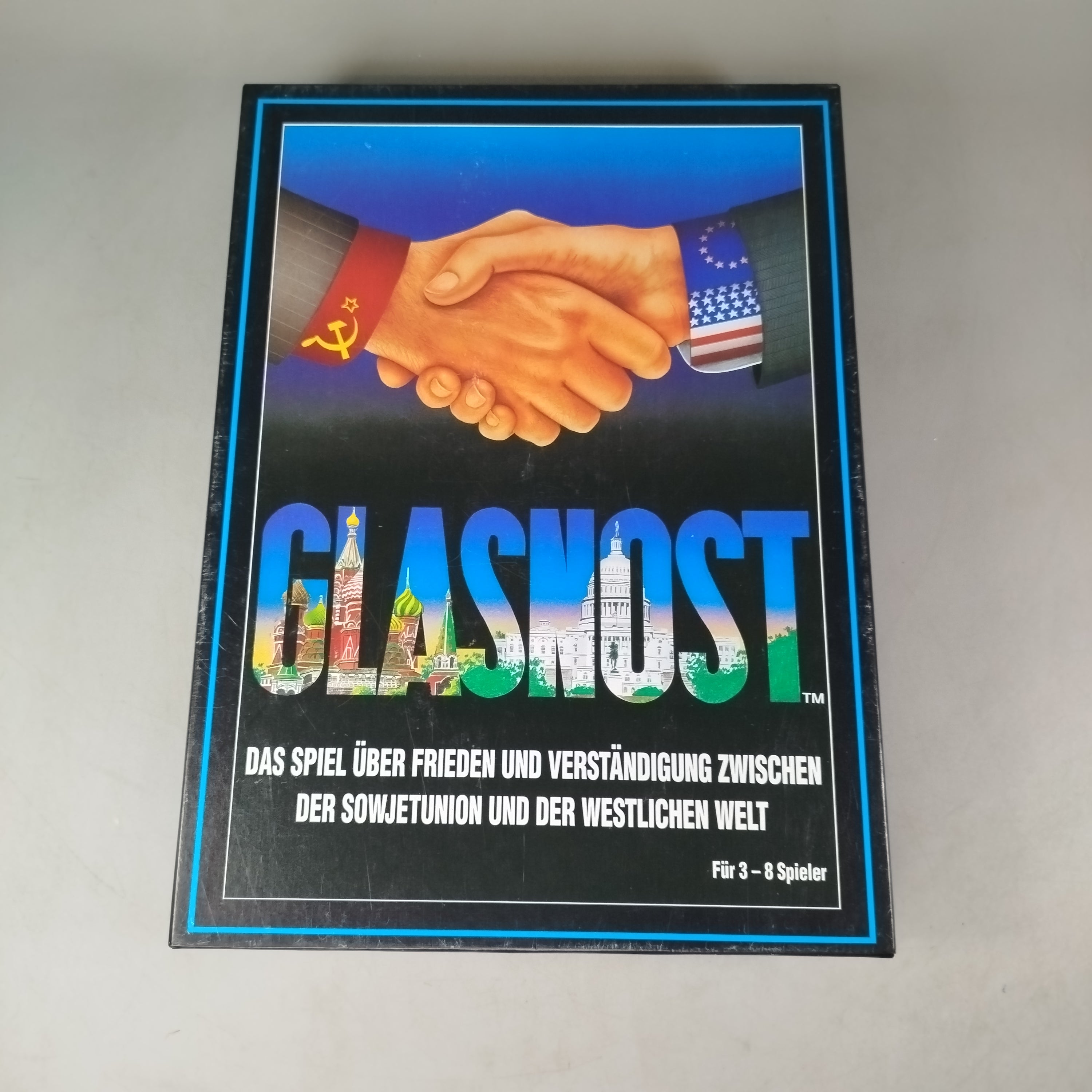 Olga International Glasnost Spiel, gebraucht, ab 10 11 12 Jahre | ✅ geprüft